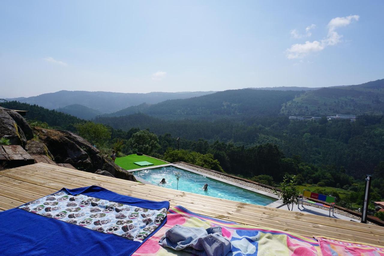 Hotel Glamping Aventura Atalaia Cotobade Esterno foto