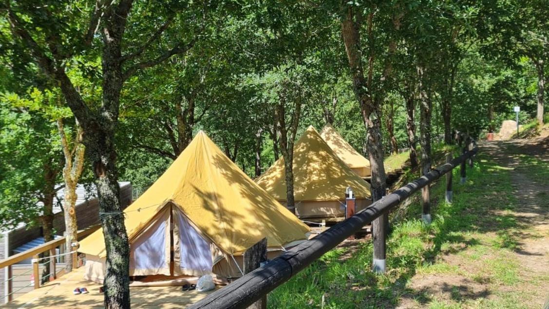 Hotel Glamping Aventura Atalaia Cotobade Esterno foto