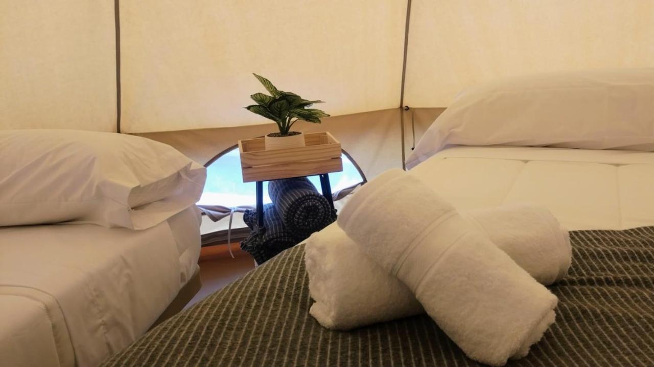 Hotel Glamping Aventura Atalaia Cotobade Esterno foto